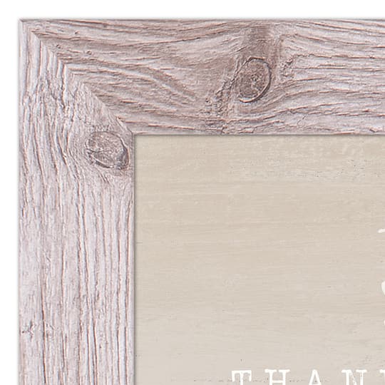Thank Goodness for Family 11" x 14" Western White Framed Print